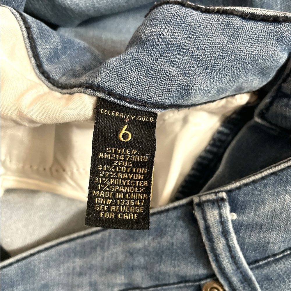 Women’s CELEBRITY GOLD JEANS - Picture 6 of 6